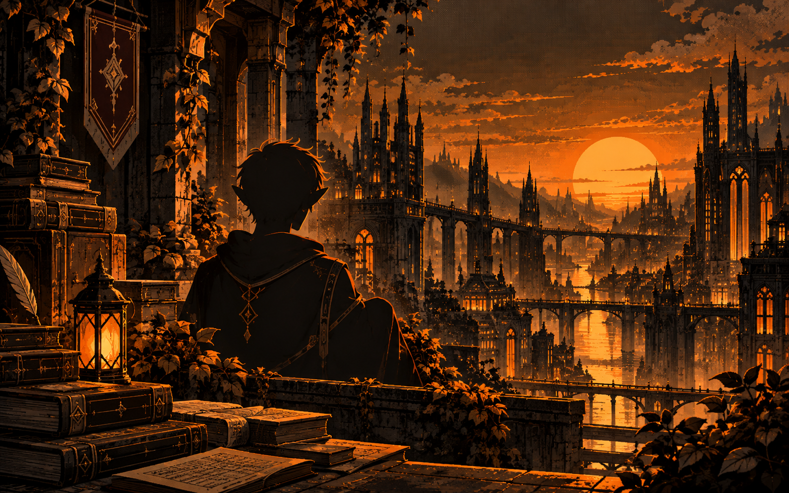 Prévia visual do projeto Mythic Beings